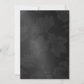 Elegant EAT-Drink en huwelijkshuwelijk Kaart (Achterkant)