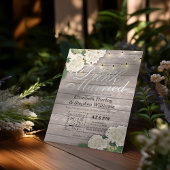 Elegant EAT-Drink en huwelijkshuwelijk Kaart