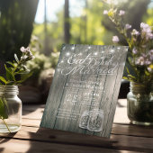 Elegant EAT-Drink en huwelijkshuwelijk Kaart