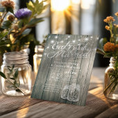 Elegant EAT-Drink en huwelijkshuwelijk Kaart