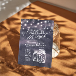 Elegant EAT-Drink en huwelijkshuwelijk Kaart