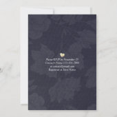 Elegant EAT-Drink en huwelijkshuwelijk Kaart (Achterkant)