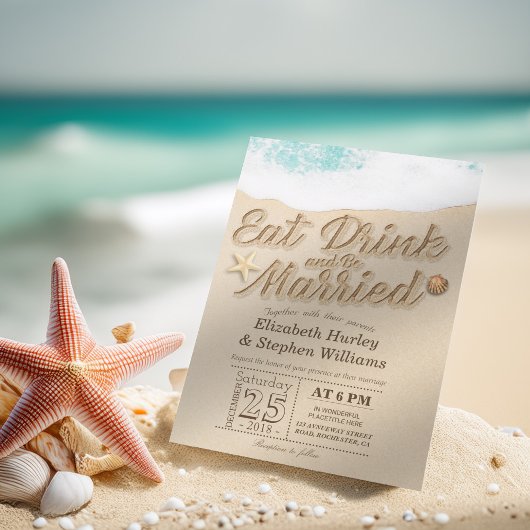 Elegant EAT-Drink wordt gehuwd op zomervakantie Kaart