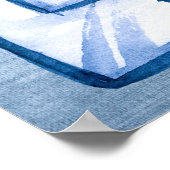 Elegant Eau de Parfum Dames Boudoir Poster (Hoek)