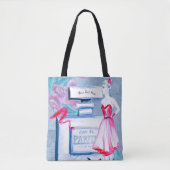  Elegant Eau de Parfum Dames Boudoir Tote Bag (Voorkant)