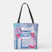  Elegant Eau de Parfum Dames Boudoir Tote Bag (Achterkant)
