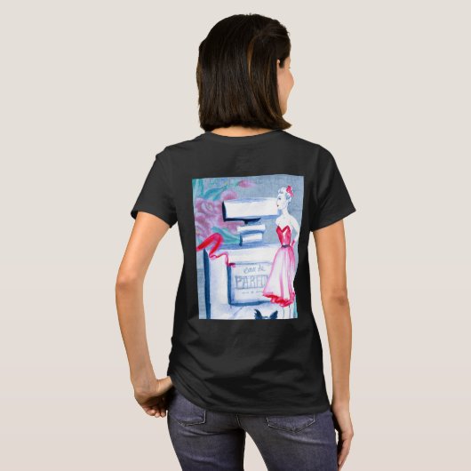  Elegant Eau de Parfum Lady T-shirt (Achterkant volledig)