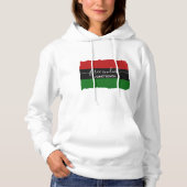 Elegant ECHT GRATIS JUNETEENTH Hoodie (Voorkant)