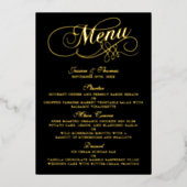 Elegant Echte Folie Gedrukte de Kaarten van het Me (Voorkant)