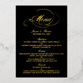 Elegant Echte Folie Gedrukte de Kaarten van het Me (Voorkant)