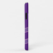 Elegant edelachtbare violetband met jouw naam Case-Mate iPhone case (Achterkant/rechts)