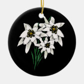 Elegant Edelweiss ornament (Voorkant)