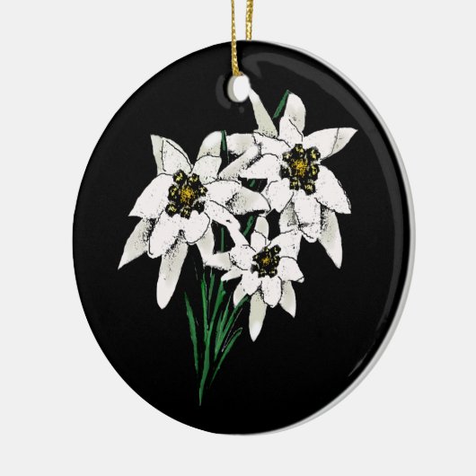 Elegant Edelweiss ornament (Links)