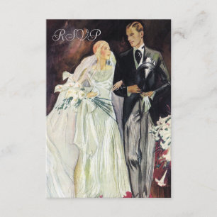 Elegant Edwardian Wedding Rsvp