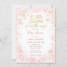 Elegant Een beetje sneeuwvlok is onderweg 