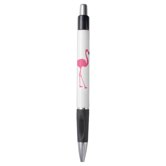 Elegant Een schattig roze flamingo Pen (Voorkant Verticaal)