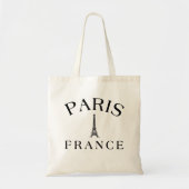 Elegant Eenvoudig Chique PARIS Tote Bag (Voorkant)
