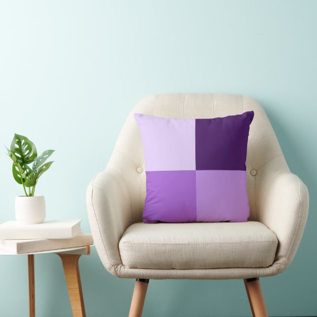 Elegant eenvoudig en leuk Vier tinten roze en Paar Kussen (Stoel)