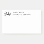 Elegant eenvoudig fietsrek voor persoonlijke artik post-it® notes (Voorkant)