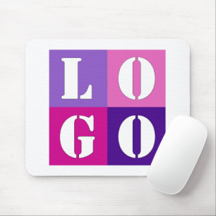 Elegant Eenvoudig Gepersonaliseerd Huwelijk Aangep Muismat