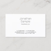 Elegant eenvoudig grafisch ontwerp Professional Tr Visitekaartje (Achterkant)