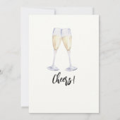 Elegant eenvoudig ik ben dol op het 50ste verjaard kaart (Achterkant)