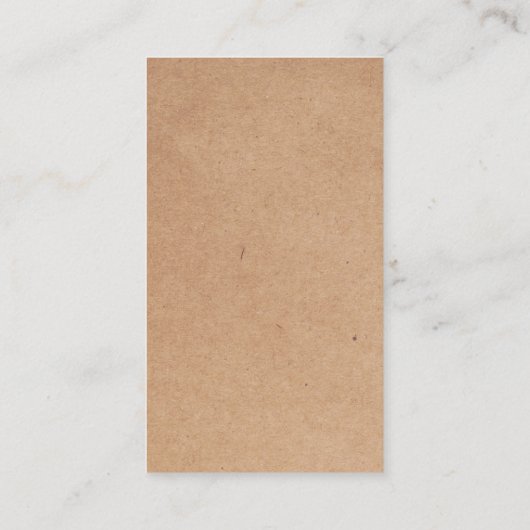 Elegant eenvoudig karton (gedrukt) Witte streep Visitekaartje (Achterkant)