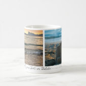 Elegant Eenvoudig Minimaal Script Persoonlijke Fot Koffiemok (Center)