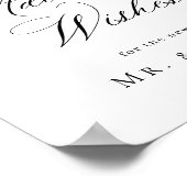 Elegant eenvoudig minimalistisch advies & huwelijk poster (Hoek)