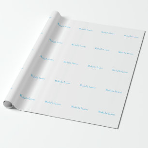 Elegant Eenvoudig Minimalistisch Cadeaupapier