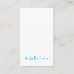 Elegant Eenvoudig Minimalistisch Informatiekaartje