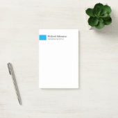 Elegant eenvoudig minimalistisch profiel post-it® notes (Kantoor)