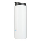 Elegant Eenvoudig Minimalistisch Thermosbeker (Geroteerd rechts)
