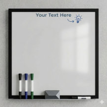 Elegant Eenvoudig Minimalistisch Whiteboard Ontwer