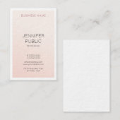 Elegant eenvoudig ontwerp, modern, luxe tonercartr visitekaartje (Voorkant / Achterkant)