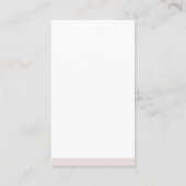 Elegant Eenvoudig Ontwerp Moderne Sjabloon Profess Visitekaartje (Achterkant)