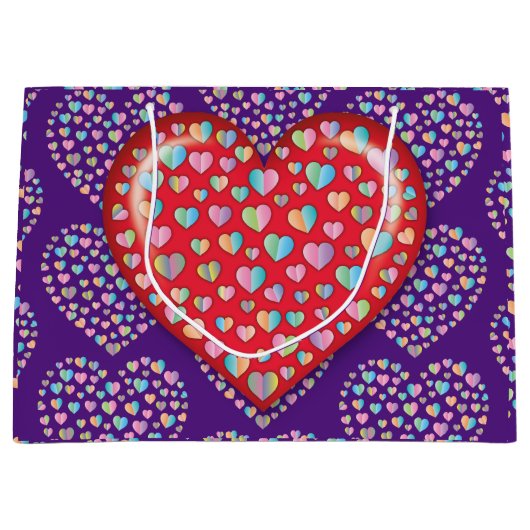 Elegant eenvoudig ontwerp voor Editibale Groot Cadeauzakje (Voorkant)