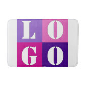 Elegant Eenvoudig Persoonlijk Huwelijk Aangepast I Badmat (Voorkant)