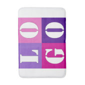 Elegant Eenvoudig Persoonlijk Huwelijk Aangepast I Badmat (Voorkant Verticaal)