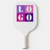 Elegant Eenvoudig Persoonlijk Huwelijk Aangepast I Pickleball Paddle (Achterkant)