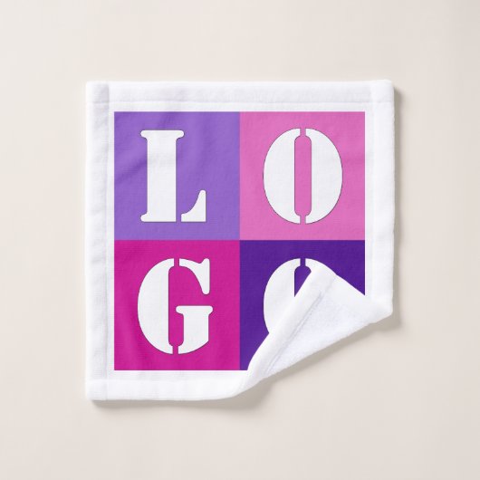 Elegant Eenvoudig Persoonlijk Huwelijk Aangepast I Washandje (Wasdoekje)