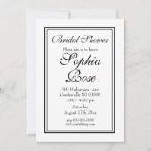 Elegant eenvoudig script vrijgezellenfeest kaart (Voorkant)