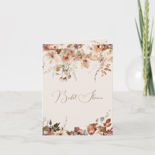 Elegant Eenvoudig Veldbloemen Vrijgezellenfeest He (Voorkant)