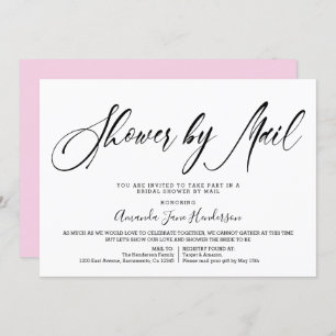 Elegant eenvoudig Vrijgezellenfeest per post Kaart