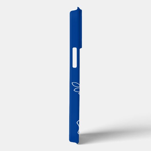 Elegant eenvoudig zomer bloemen patroon Case-Mate iPhone case (Achterkant / Rechts)