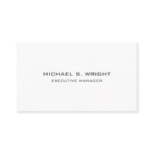 Elegant eenvoudig zwart wit professional