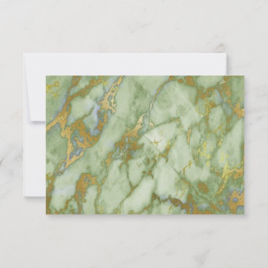 ELEGANT EENVOUDIGE EUCALYPTUS SILVER RSVP INVITATI KAART (Achterkant)