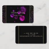 Elegant eenvoudige, stijlvolle, moderne Confetti,  Visitekaartje (Voorkant / Achterkant)