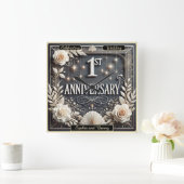 Elegant eerste Jubileum Vierkante Klok (Huis)