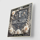 Elegant eerste Jubileum Vierkante Klok (Hoek)